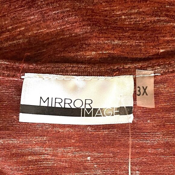 Rust Tunic By Mirror Image Relaxed Fit - Picture 5 of 7